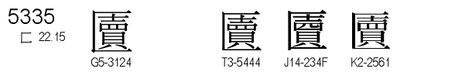 U+5335